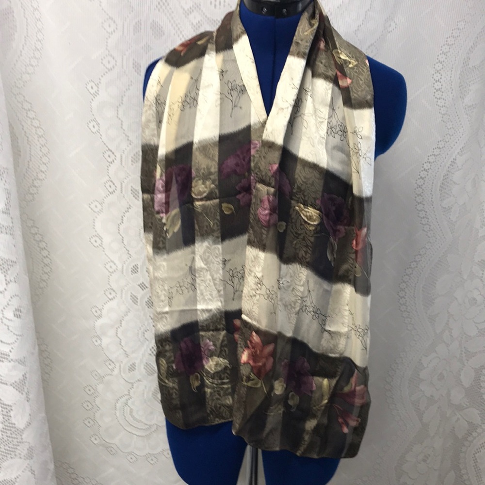 Liz Claiborne Silk Scarf